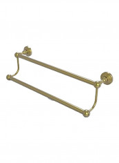 Waverly Place Collection Double Tiered Towel Bar Gold 24inch
