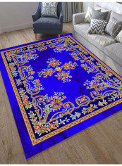 Vintage Floral Print Anti-Skid Carpet Multicolour 180x280centimeter