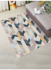 Comfortable Anti-Skid Living Room Carpet Multicolour 180x280( WxL)centimeter