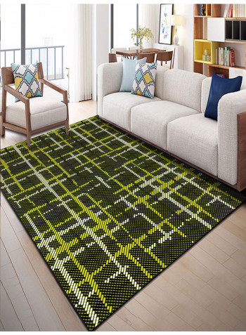 Geometric Pattern Washable Carpet Multicolour 160x230centimeter