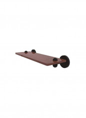 Tango Collection Wood Shelf Oil Rubbed Bronze 16inch