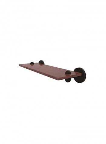 Tango Collection Wood Shelf Oil Rubbed Bronze 16inch