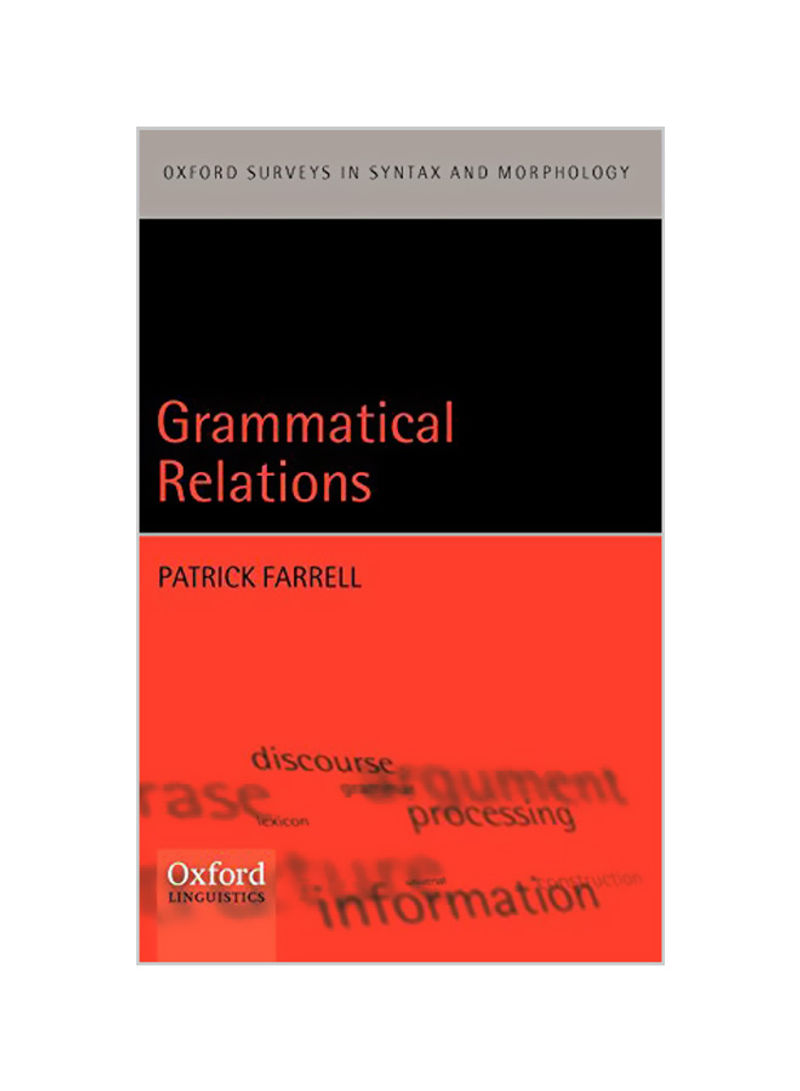 Grammatical Relations Hardcover