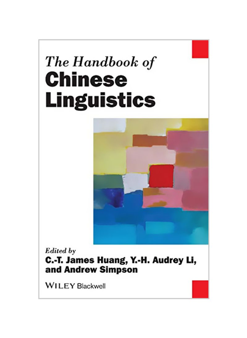 Handbook Of Chinese Linguistic Hardcover