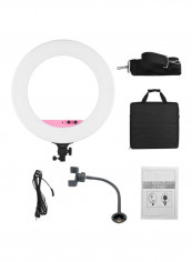 LED Photography Ring Light 53.3x3x45.3centimeter White/Black