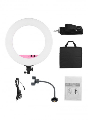 LED Photography Ring Light 53.3x3x45.3centimeter White/Black