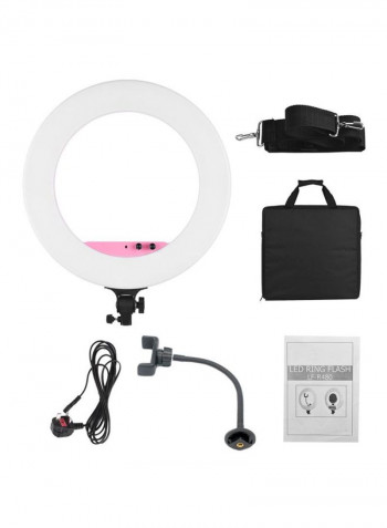 LED Photography Ring Light 53.3x3x45.3centimeter White/Black