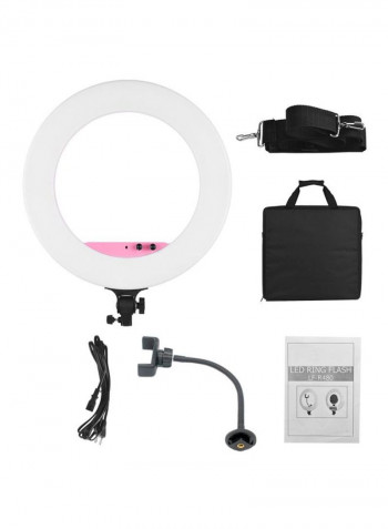 LED Photography Ring Light 53.3x3x45.3centimeter White/Black
