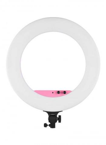 LED Photography Ring Light 53.3x3x45.3centimeter White/Black