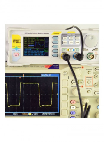 DDS Dual-Channel Signal Generator White/Blue 210x195x75millimeter