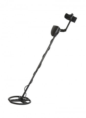 Portable High Sensitivity Underground Metal Detector With LCD Display Black