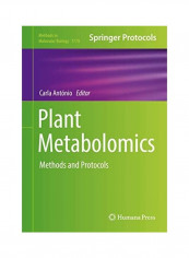 Plant Metabolomics Hardcover English by Carla Antonio