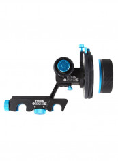Follow Focus Quick Release Dampen With Gear Ring Black/Blue