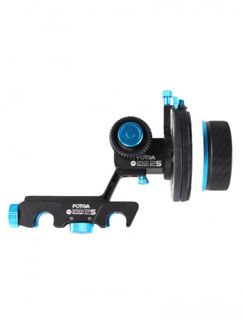 Follow Focus Quick Release Dampen With Gear Ring Black/Blue