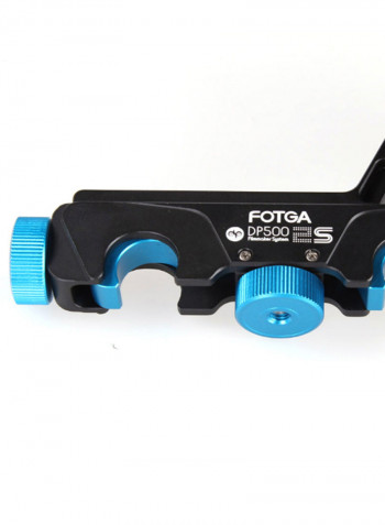 Follow Focus Quick Release Dampen With Gear Ring Black/Blue