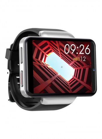 Touch Screen Smart Watch With Android iOS Silver/Black