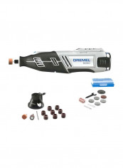 Serial Li-Ion Cordless Rotary Tool Kit Black/Silver/Grey 6x2.5inch