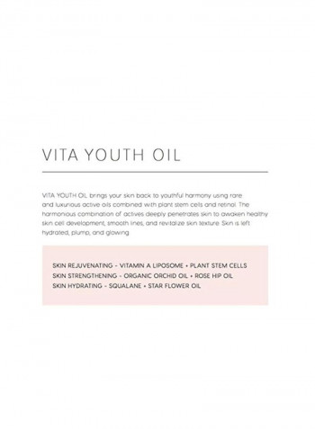 Organic Beauty Vita Youth Oil 40ml