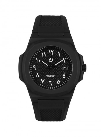 Rubber Analog Wrist Watch  CLD