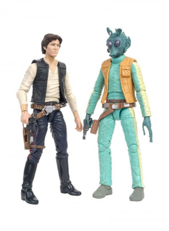 Han Solo Vs Greedo Comic-Con Action Figure C-001D 6inch