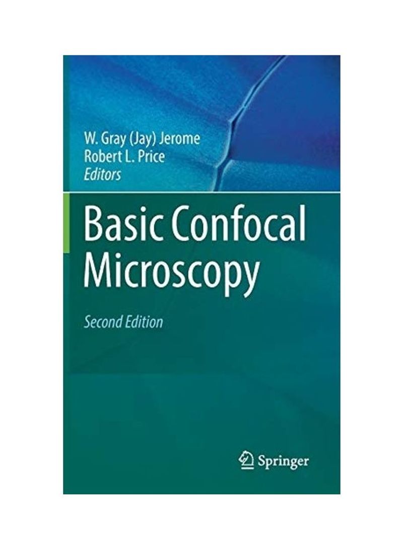 Basic Confocal Microscopy Hardcover English by W. Gray Jerome