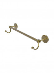 Prestige Skyline Collection Integrated Hooks Towel Bar Gold 36inch