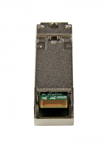 10GBase-SR Fiber Optic Hot-Swappable SFP Transceiver Silver
