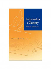 Factor Analysis In Chemistry Hardcover 3