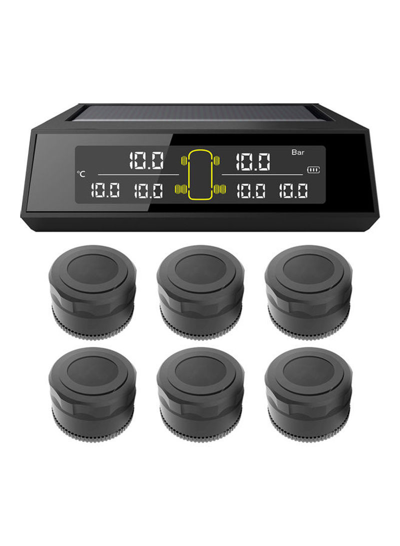 Wireless Solar Power TPMS Tire Pressure Monitoring System