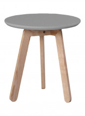 Mdf Coated Coffee Table Grey/Beige 500x527x500centimeter