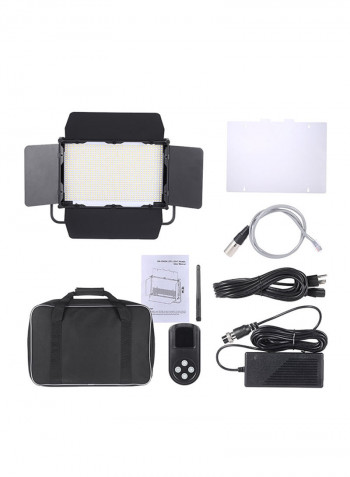 LED Dimmable Photography Light With Accessories White
