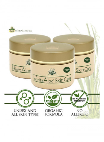 4-Piece Infinite Aloe Skin Care Cream 8ounce