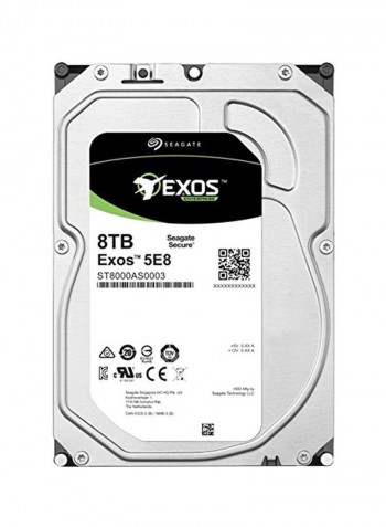 Exos Internal Hard Drive 8TB Silver/Black