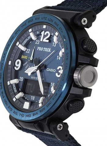 Men's Pro Trek Analog/Digital Watch Prg-600Yb-2