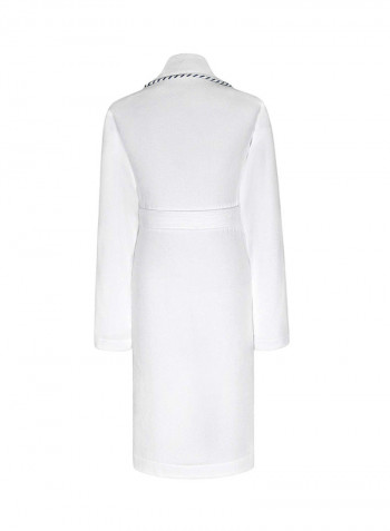 Robert Velour Bathrobe White 3XL