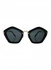 Women's Asymmetrical Sunglasses MU SMU 06O 1AB-1A1