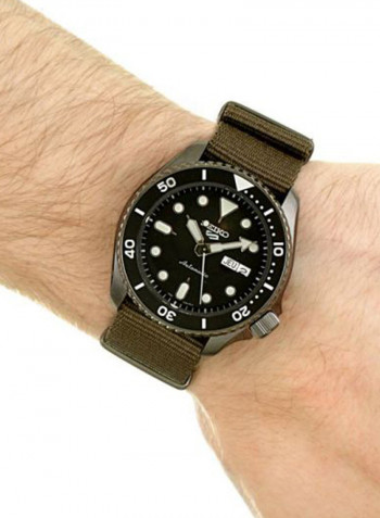 Men's Water Resistant Stainless Steel Analog Watch SRPD65K4