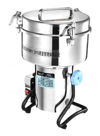 High Speed Multifunction Mill Grinder 4500W 4500A Silver