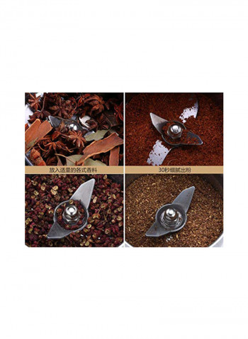 High Speed Multifunction Mill Grinder 4500W 4500A Silver