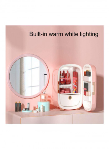 Mini Portable Makeup Refrigerator 12 l 42 W CZBX05XQQ Pink