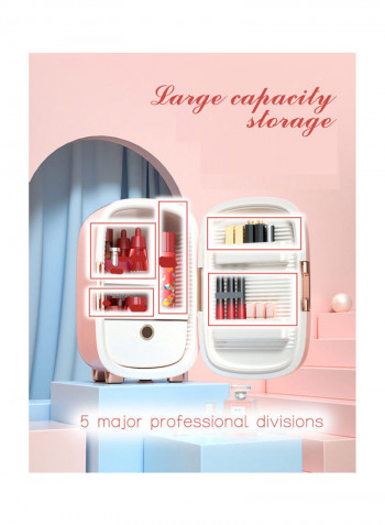 Mini Portable Makeup Refrigerator 12 l 42 W CZBX05XQQ Pink