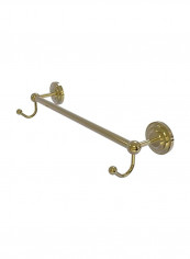 Prestige Que New Collection Integrated Hooks Towel Bar Gold 36inch
