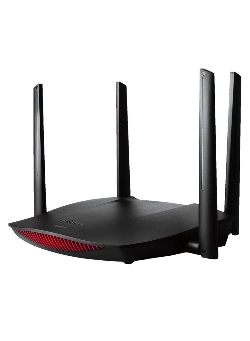 Smart Wireless Router Black/Red