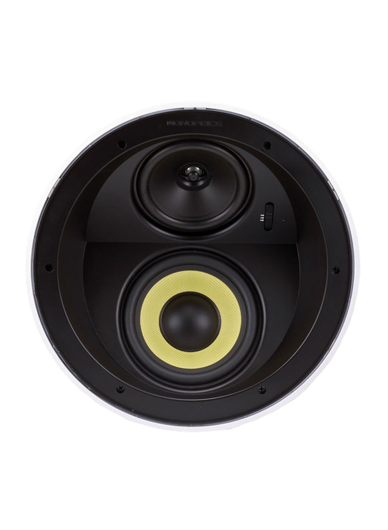 3-Way Ceiling Speakers 6.5inch Black/Silver/Gold