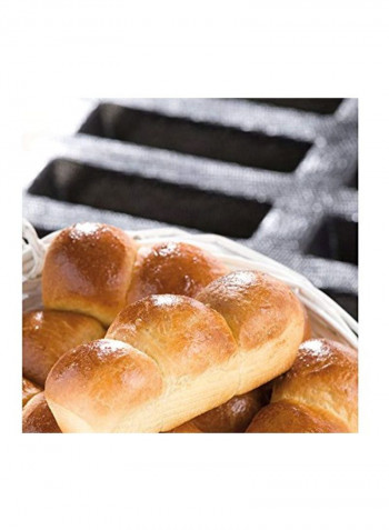 Perforated Baking Mat Black 7.1x15.1x3inch