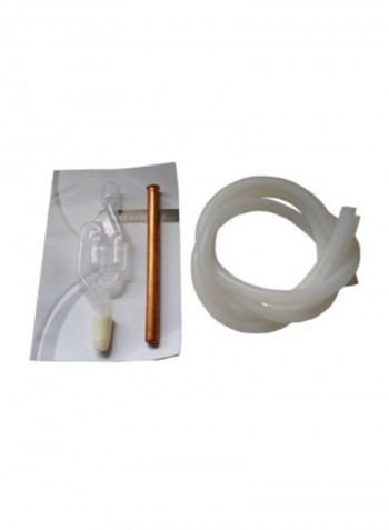 Stainless Steel Copper Purifying Fermentation Tun Set Silver/Brown