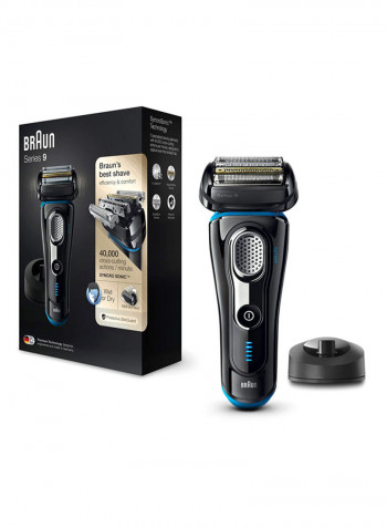 Series 9 Wet And Dry Foil Shaver Black/Blue