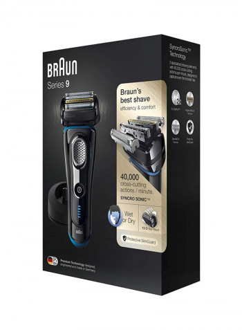 Series 9 Wet And Dry Foil Shaver Black/Blue