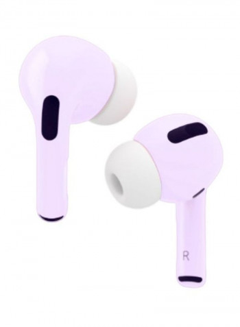 In-Ear Wireless Earphones Lavender Glossy