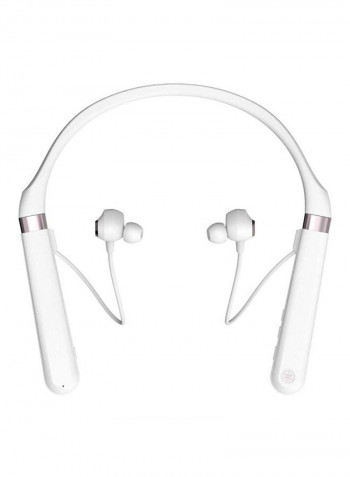 Bluetooth In-Ear Earphones With Mic White